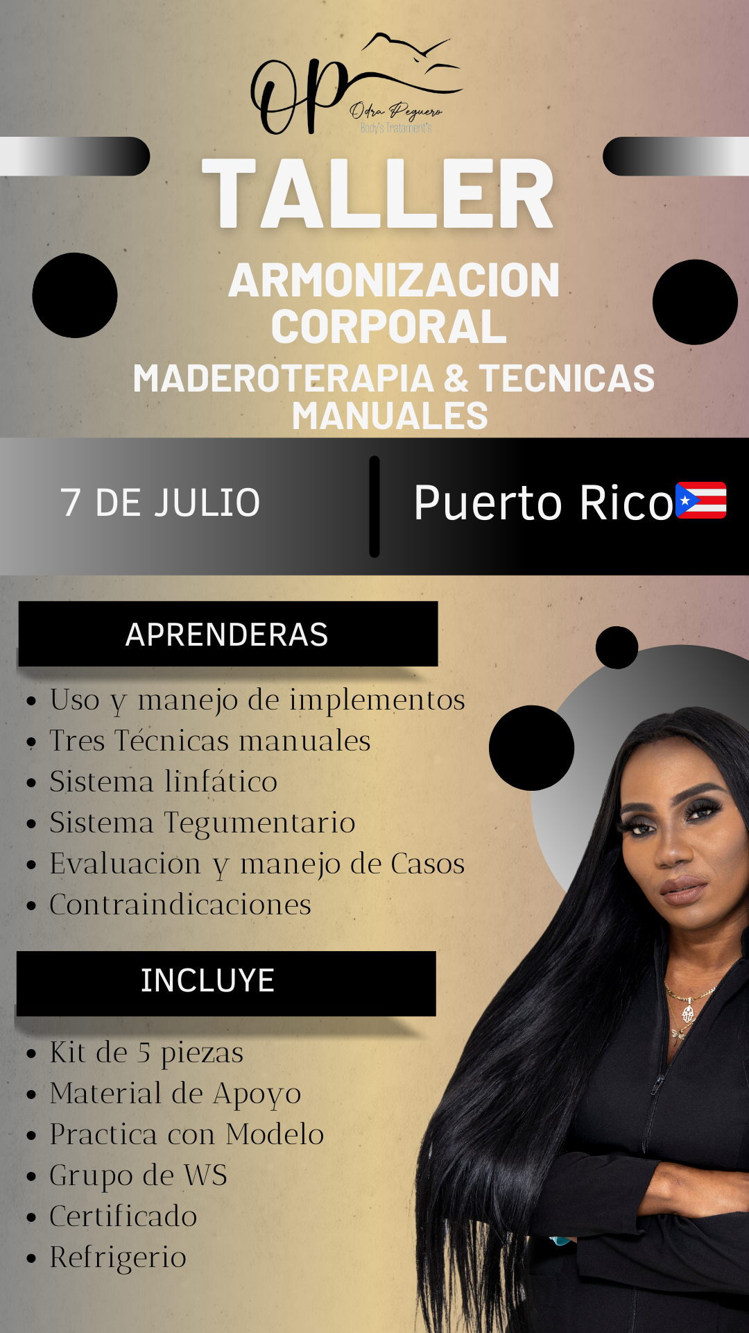 Adiestramiento en Armonización Corporal PUERTO RICO Julio 7